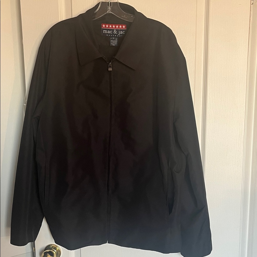 Mac & Jac Men's Black Lightweight Jacket